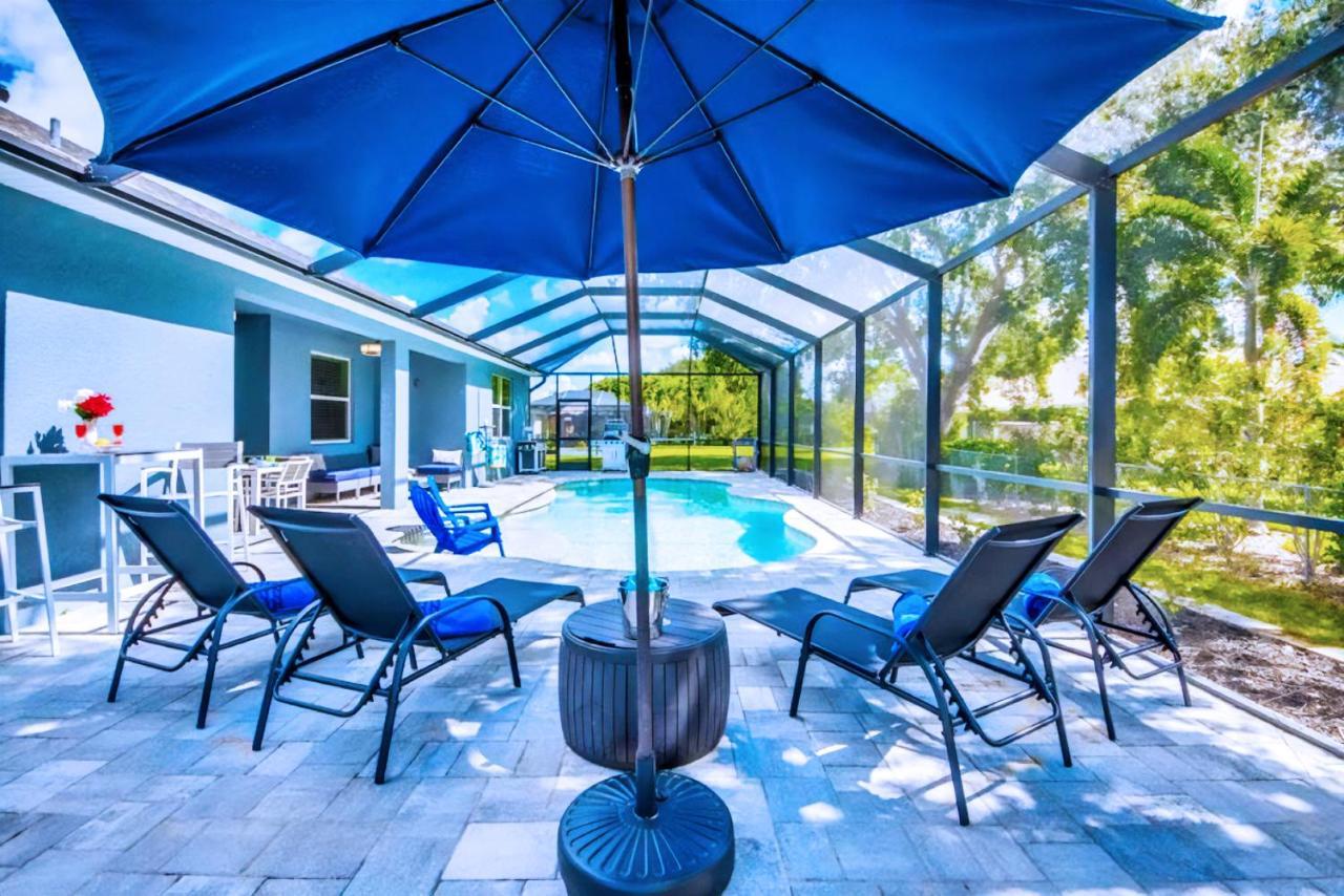 Beautiful Cape Coral Oasis! King Bed, Bbq, Heated Pool, Pvt Yard & Much More! Extérieur photo