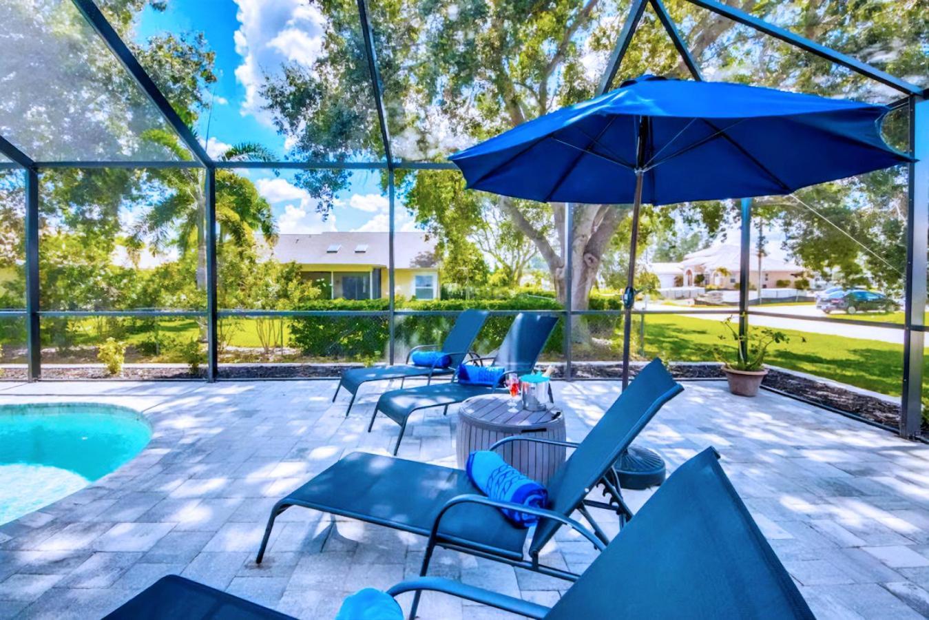 Beautiful Cape Coral Oasis! King Bed, Bbq, Heated Pool, Pvt Yard & Much More! Extérieur photo